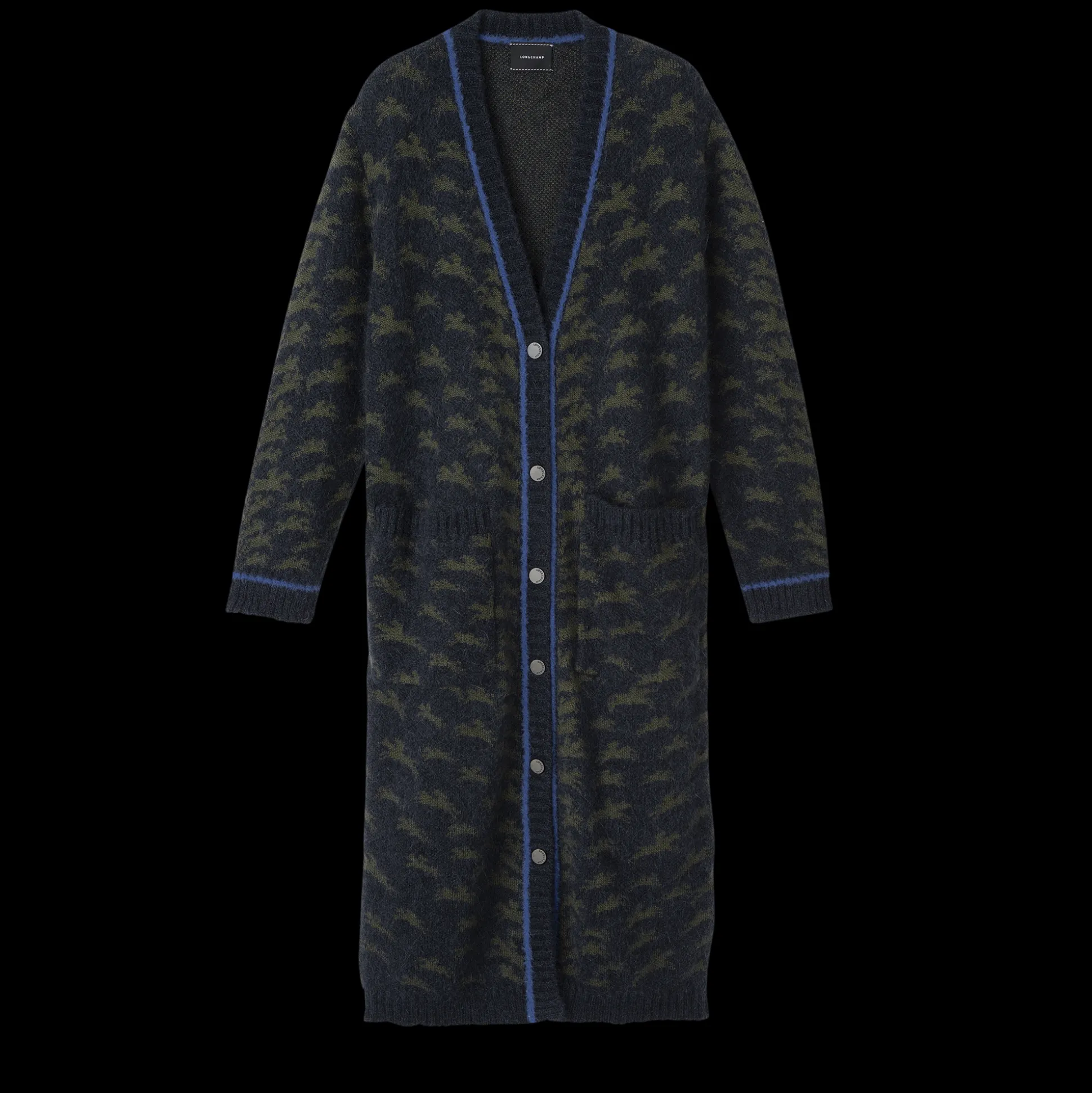 langer_cardigan_0.webp Longchamp Langer Cardigan^Damen Tops & Blusen | Strick