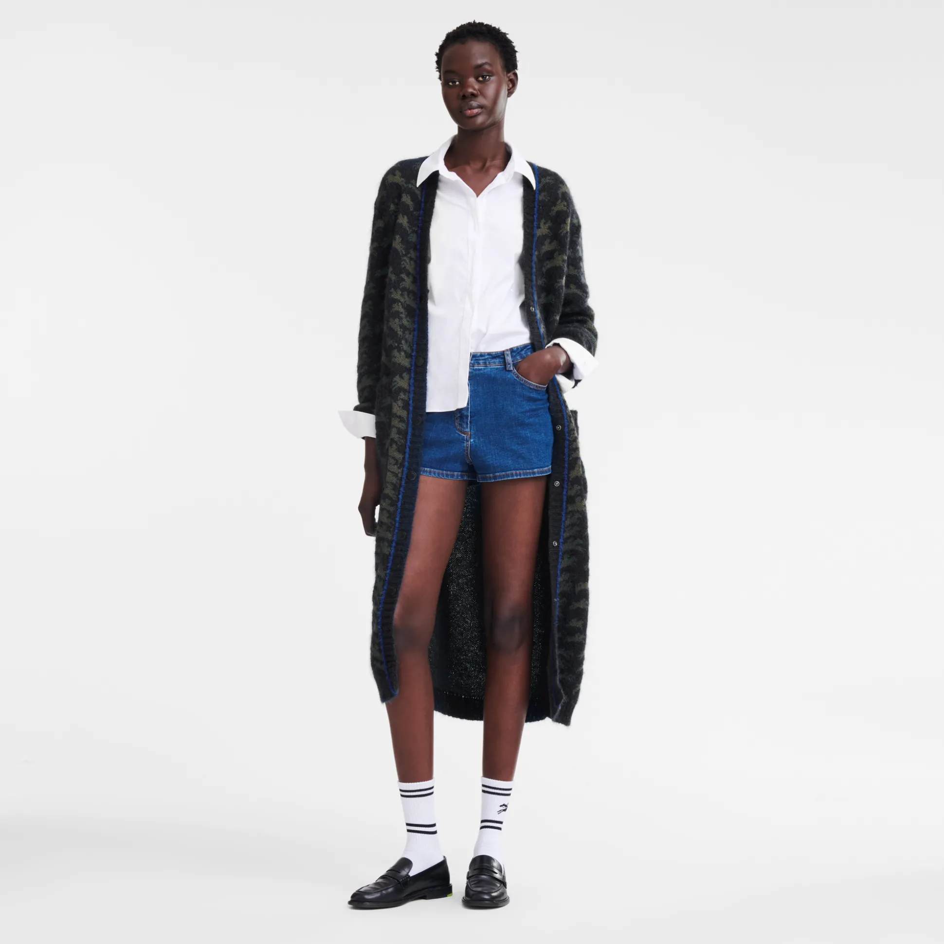 langer_cardigan_1.webp Longchamp Langer Cardigan^Damen Tops & Blusen | Strick