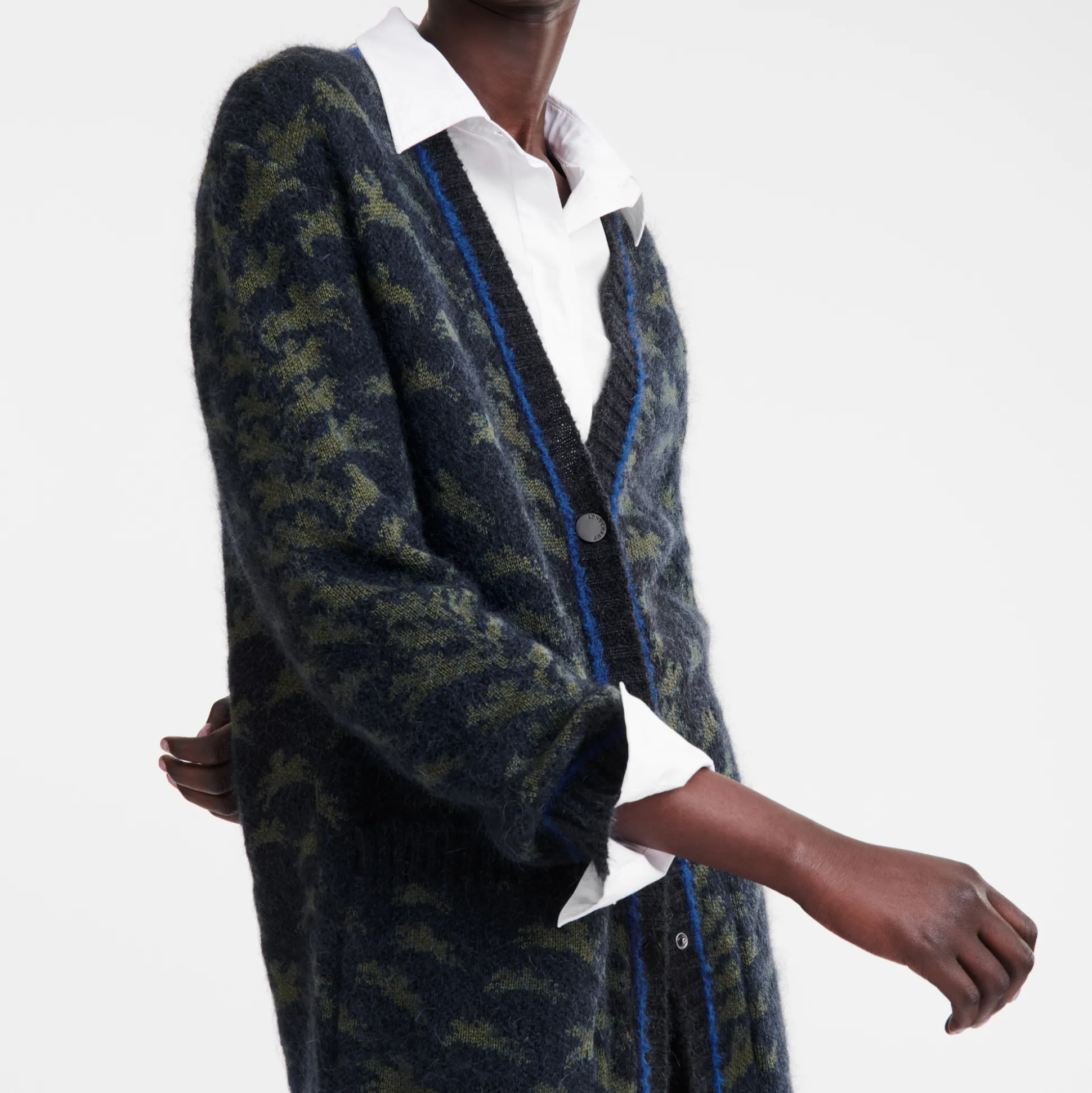 langer_cardigan_2.webp Longchamp Langer Cardigan^Damen Tops & Blusen | Strick