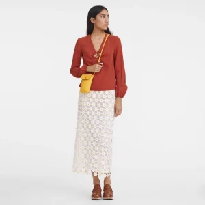 Longchamp Mobiltelefon-Etui mit Lederbändchen^Damen Accessoires | Aktentaschen & Etuis