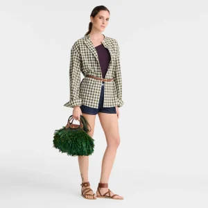 Longchamp Netzbeutel L^Damen Schultertaschen | Schultertaschen