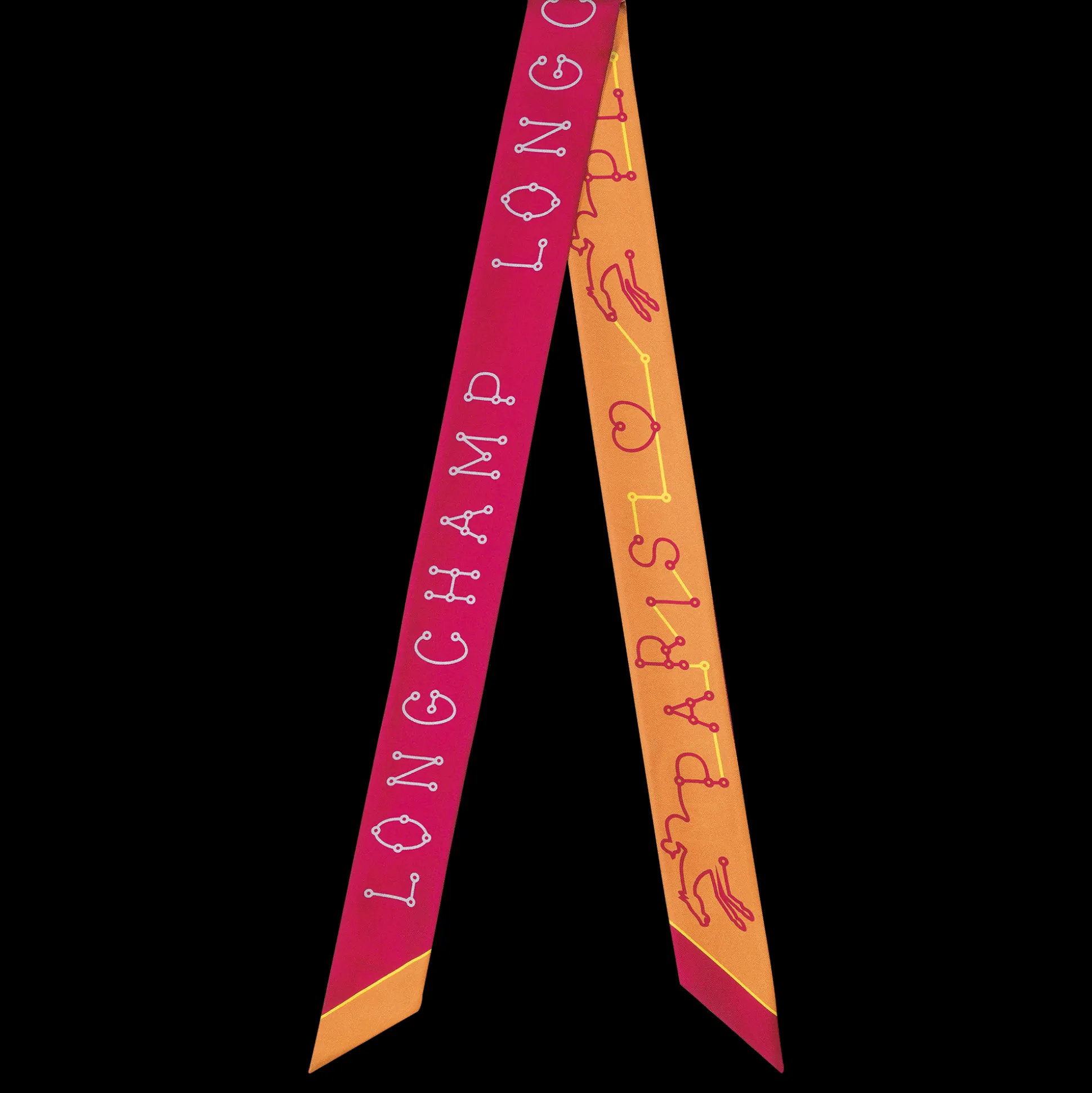 seidenband_0-4.webp Longchamp Seidenband^Damen Seidenband