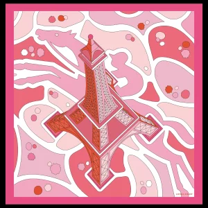 Longchamp Seidenschal 70^Damen Seidentücher