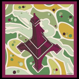 Longchamp Seidenschal 70^Damen Seidentücher