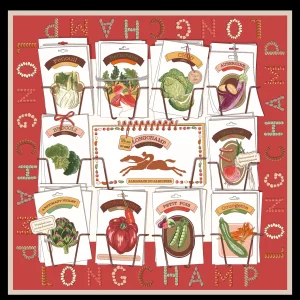 Longchamp Seidenschal 70^Damen Seidentücher