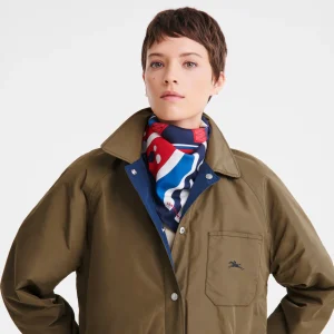 Longchamp Seidenschal 70^Damen Seidentücher