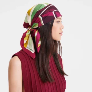 Longchamp Seidenschal 70^Damen Seidentücher