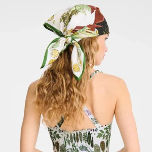 Longchamp Seidenschal 70^Damen Seidentücher